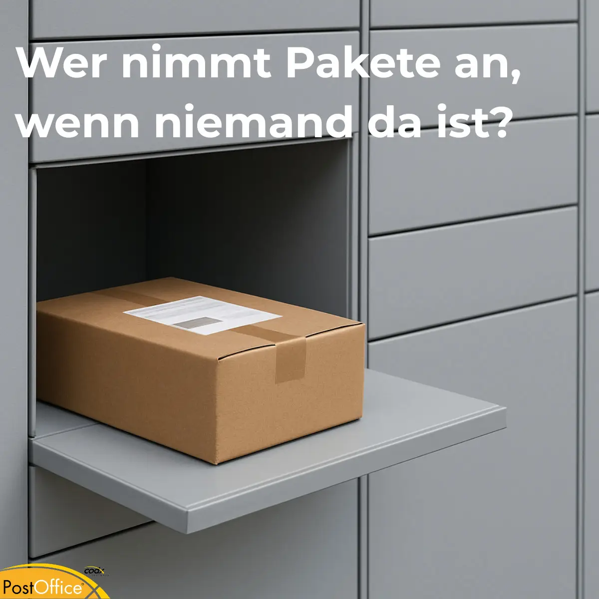 Kontaktlose Paketannahme